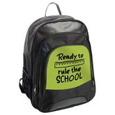 Ready To Rule Backpack, School Backpack, Student Backpack, Ruler Design, School Gifts, School Supplies, Backpack For Kids - Tawshia
